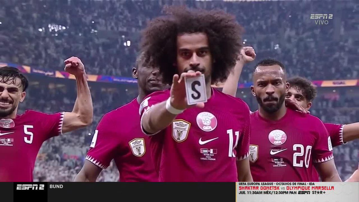 Akram Afif hizo un gol en la FINAL de la Copa de Asia y festejó CON UN TRUCO DE MAGIA. JAJAJA, ESPECTACULAR. 🪄🇶🇦