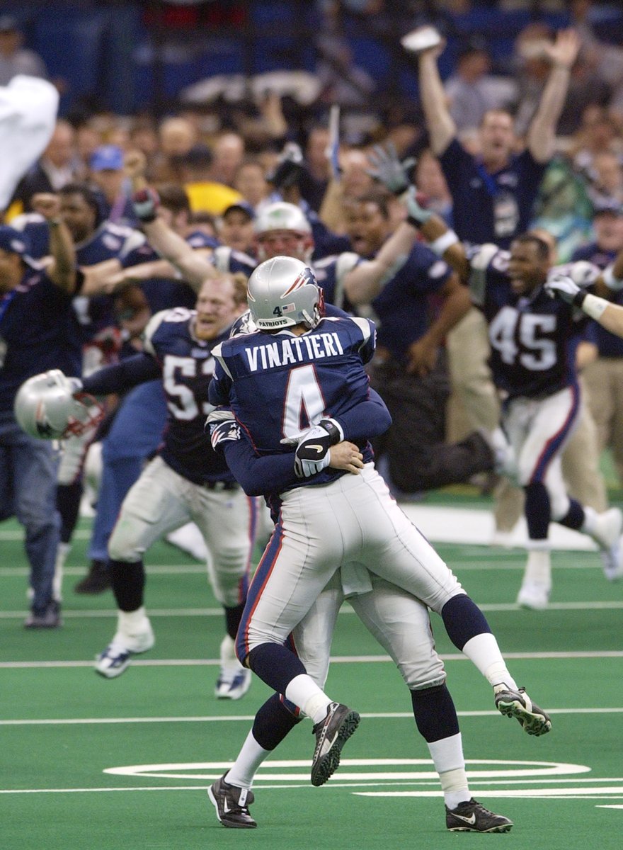 You know who knows a thing or two about hitting game-winning FGs in the Super Bowl? Adam Vinatieri 📺: #SBLVIII – Feb. 11 6:30pm ET on CBS 📱: Stream on #NFLPlus