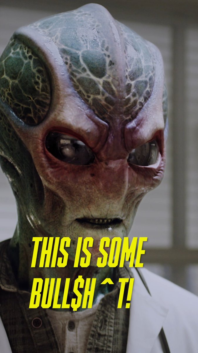 This isn't some bullsh*t. #ResidentAlien returns Wednesday 10/9c on SYFY.