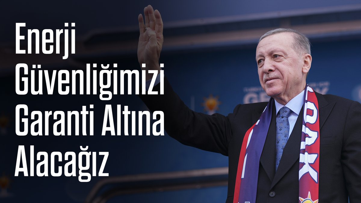 Türkiye’nin enerji güvenliğini garanti edecek hamleleri azim ve cesaretle hayata geçiriyoruz. Ülkemizin yer altı ve yer üstü kaynaklarını kullanmasının engellenmesine bir daha asla müsaade etmeyeceğiz.