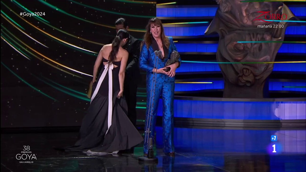 Mabel Lozano recibe el #Goya2024 a Mejor Cortometraje Documental por 'Ava': "Decimos que la esclavitud ha desaparecido de la civilización europea. No es cierto, todavía existe, solo se aplica a las mujeres y se llama prostitución"