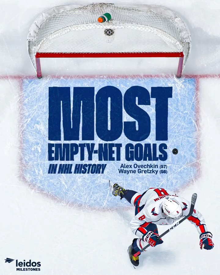 THE #GR8-EST EMPTY NET GOAL-SCORER OF ALL-TIME #ALLCAPS | Leidos