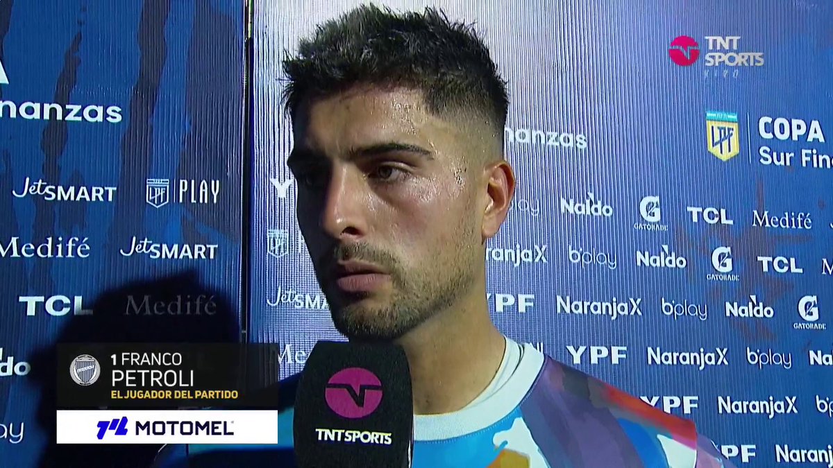 "ESTOY FELIZ DE ESTAR EN LA CANCHA" Franco Petroli y la felicidad de formar parte de la victoria de Godoy Cruz sobre Belgrano por 1 a 0. #LPFxTNTSports