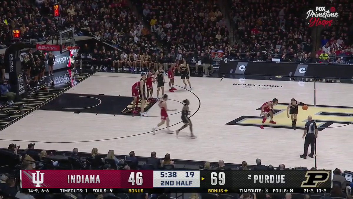FIRST CAREER 3 FOR ZACH EDEY!!!!! @Zach_edey x Purdue Men's Basketball