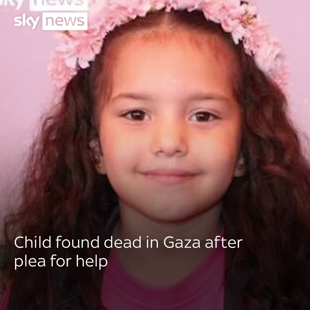 A six-year-old girl who was recorded begging rescuers to save her after an attack in Gaza has been found dead with five of her relatives and two ambulance workers who went to save her, the Palestinian Red Crescent Society said