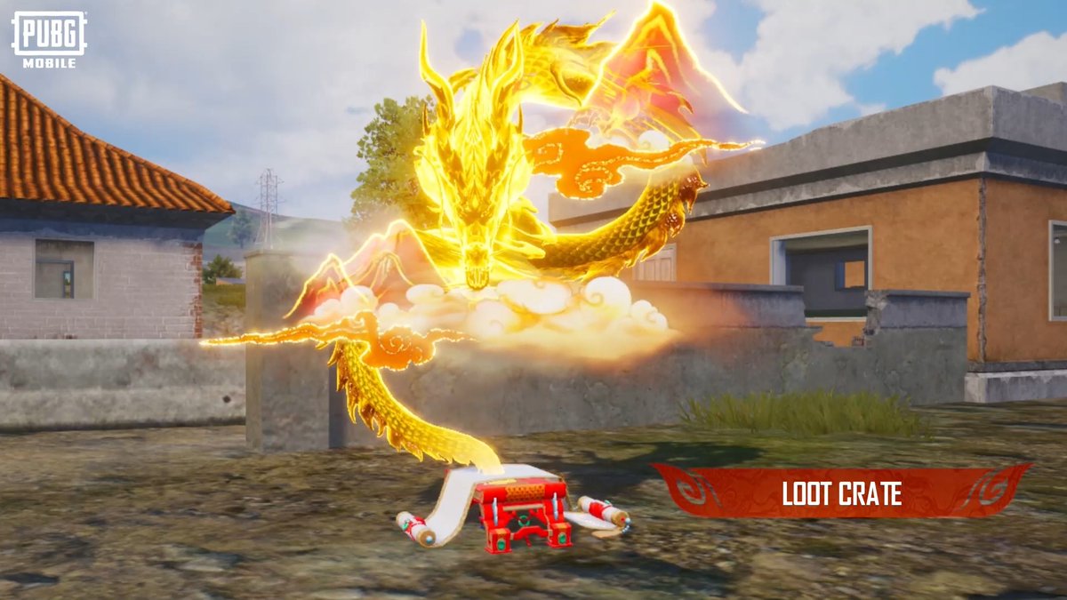 This gives a whole new meaning to 🔥 firearm! Awaken your Dragon Power with the new upgradable 💥 Drakreign - MK14 &amp; enjoy the new loot crate, elimination broadcast as well as on-hit effect. 📲 #PUBGMDragonSpin #PUBGMOBILE #PUBGMOBILEC6S16