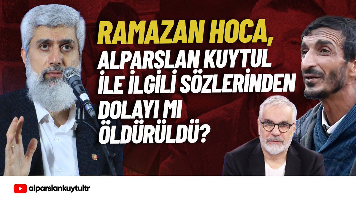SORU - CEVAP | Hadi Özışık "Ramazan Hoca, Alparslan Kuytul ile ilgili düşüncelerini ifade ettiği için öldürüldü." ifadeleri hakkında: Ben Ramazan Hoca’nın katledilmesinin arkasında derin devlet olduğunu söyleyince derin devlet bundan hemen rahatsız oldu ve kendi adamlarını konuşturdu.