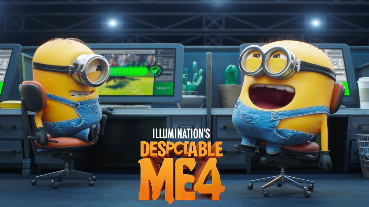 the future is in good hands. watch the DM4 big game spot now #MinionMade