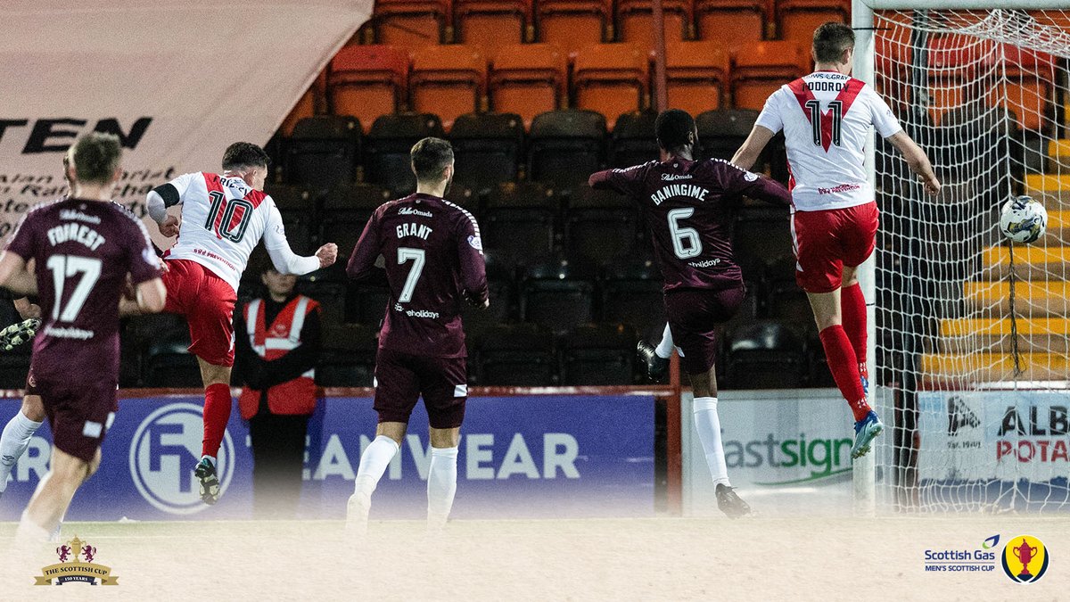 Adam Frizzell's header has Airdrieonians FC back in this tie 👀 #ScottishCup
