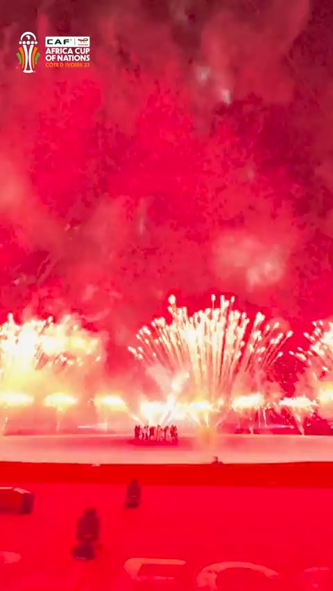 The closing ceremony was lit! 🔥 #TotalEnergiesAFCON2023Final