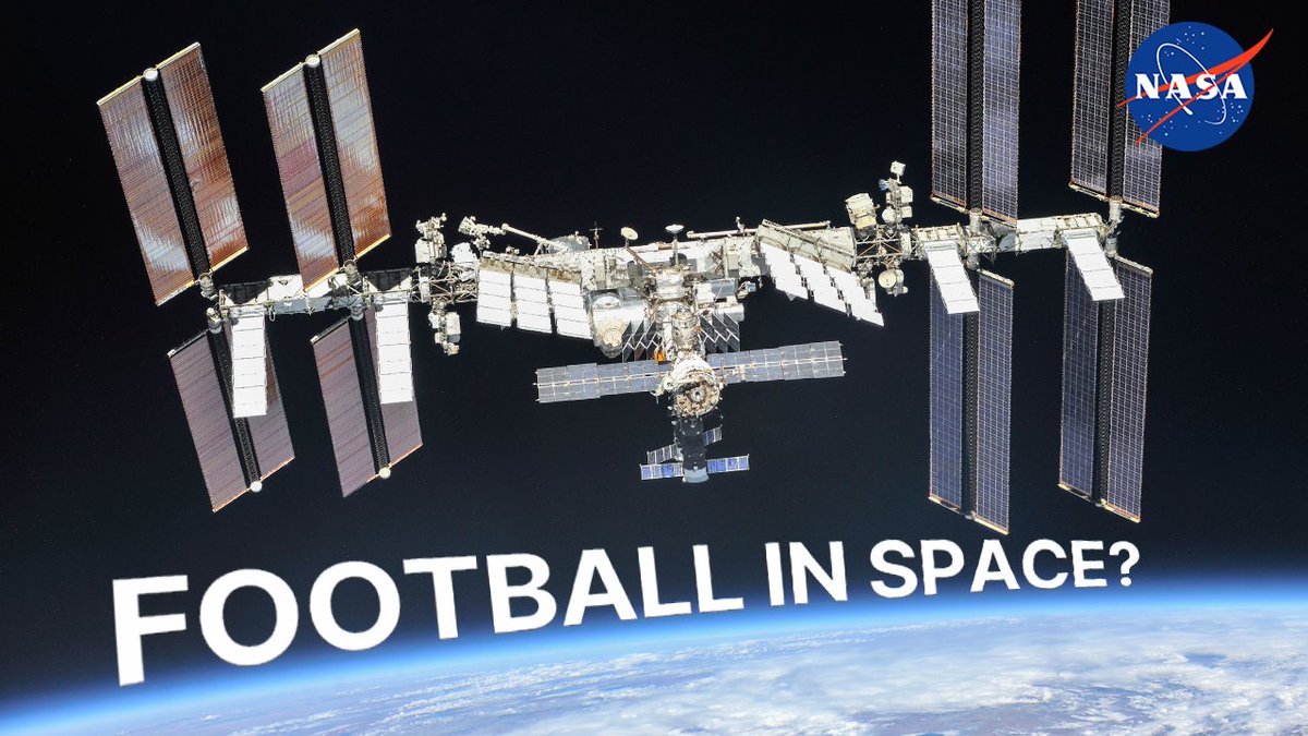 Is the International Space Station the size of a football field, or is a football field the size of the space station? Astronauts Loral O'Hara & Attacker are here with your yearly #SuperBowl reminder about just how big the orbiting laboratory is.