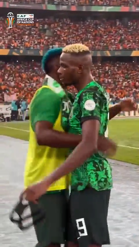 Heads up Victor, you made your country proud. 🤍🇳🇬 #TotalEnergiesAFCON2023Final