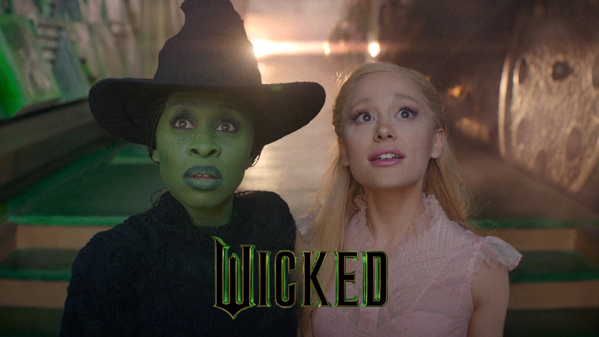 Wicked. See it on the big screen this Thanksgiving. 💚💖
