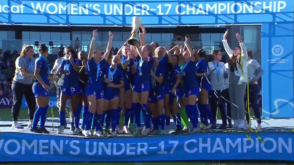 👏 The United States are the 2024 Concacaf Women's Under-17 Champions! Congratulations! 🏆 🎉 U.S. Soccer YNT