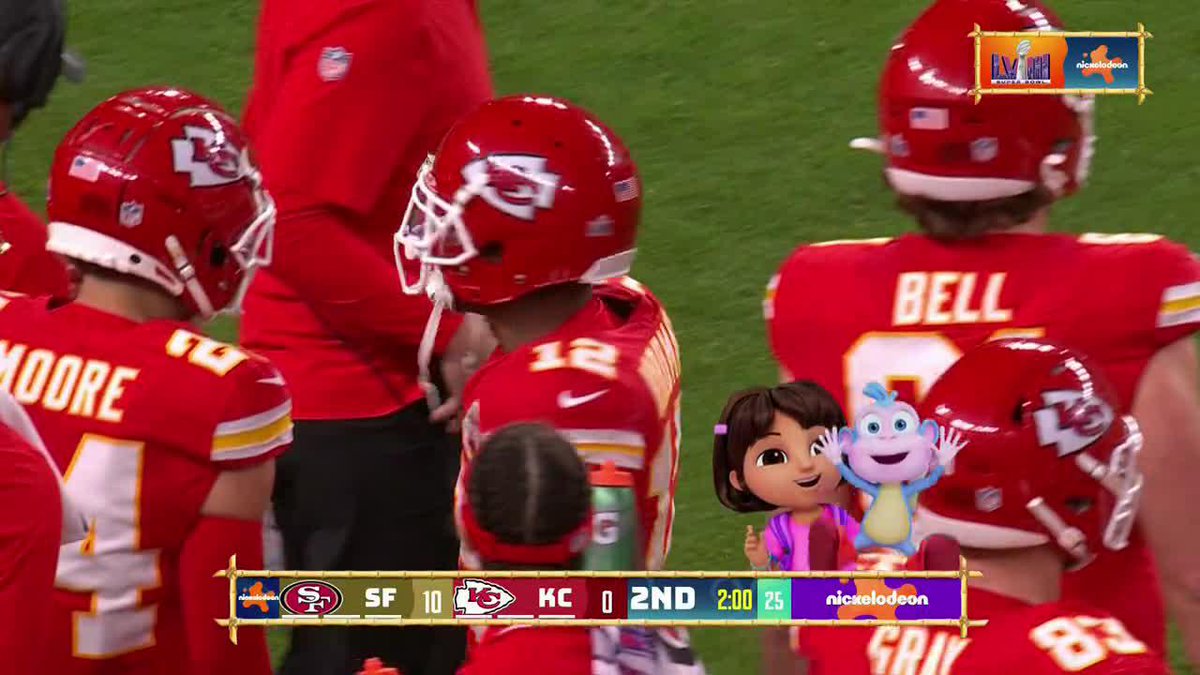 Dora the Explorer explaining a false start: "Where are we going?" *clap *clap *clap Boots: "Back 5 yards!" Nickelodeon