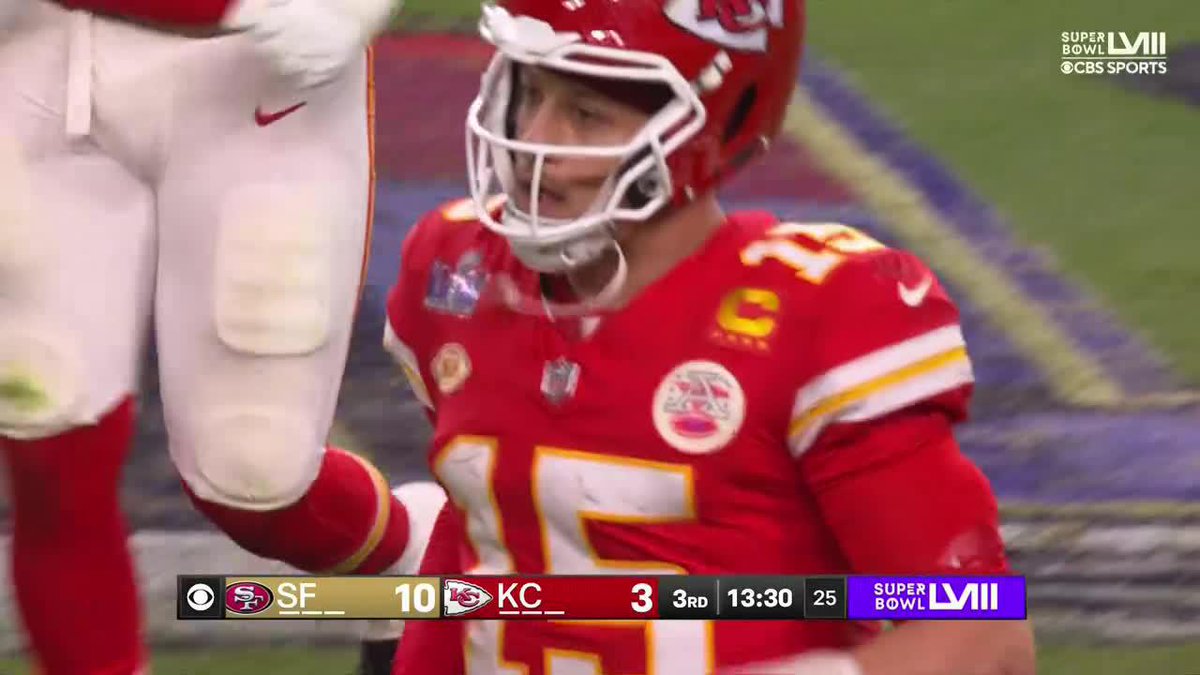 Mahomes is PICKED OFF
