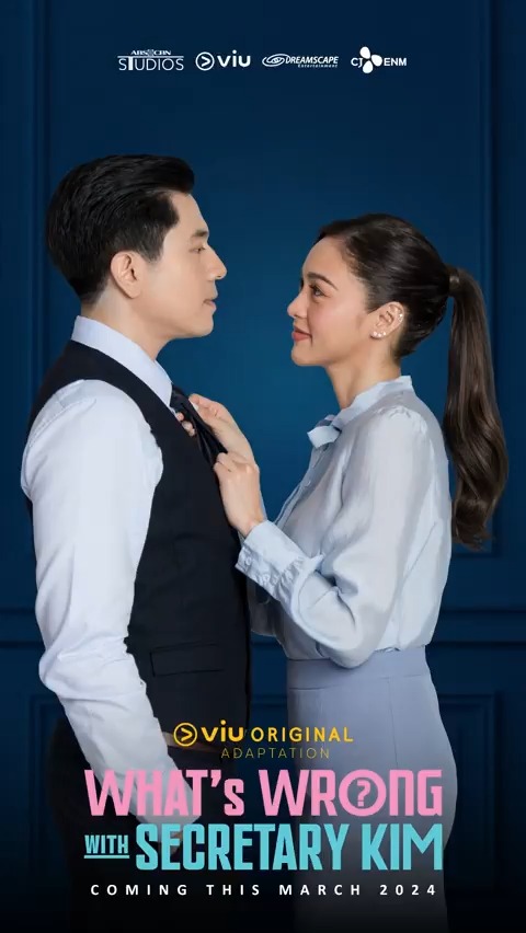 All eyes on ABS-CBN Studios and Viu's highly anticipated collaboration project for 2024! To be produced by Dreamscape Entertainment, #ViuOriginalAdaptation #WhatsWrongWithSecretaryKimPH starring #KimChiu and #PauloAvelino is coming this March on Viu! #WWWSKPH #KimPau #KimPauOnViu