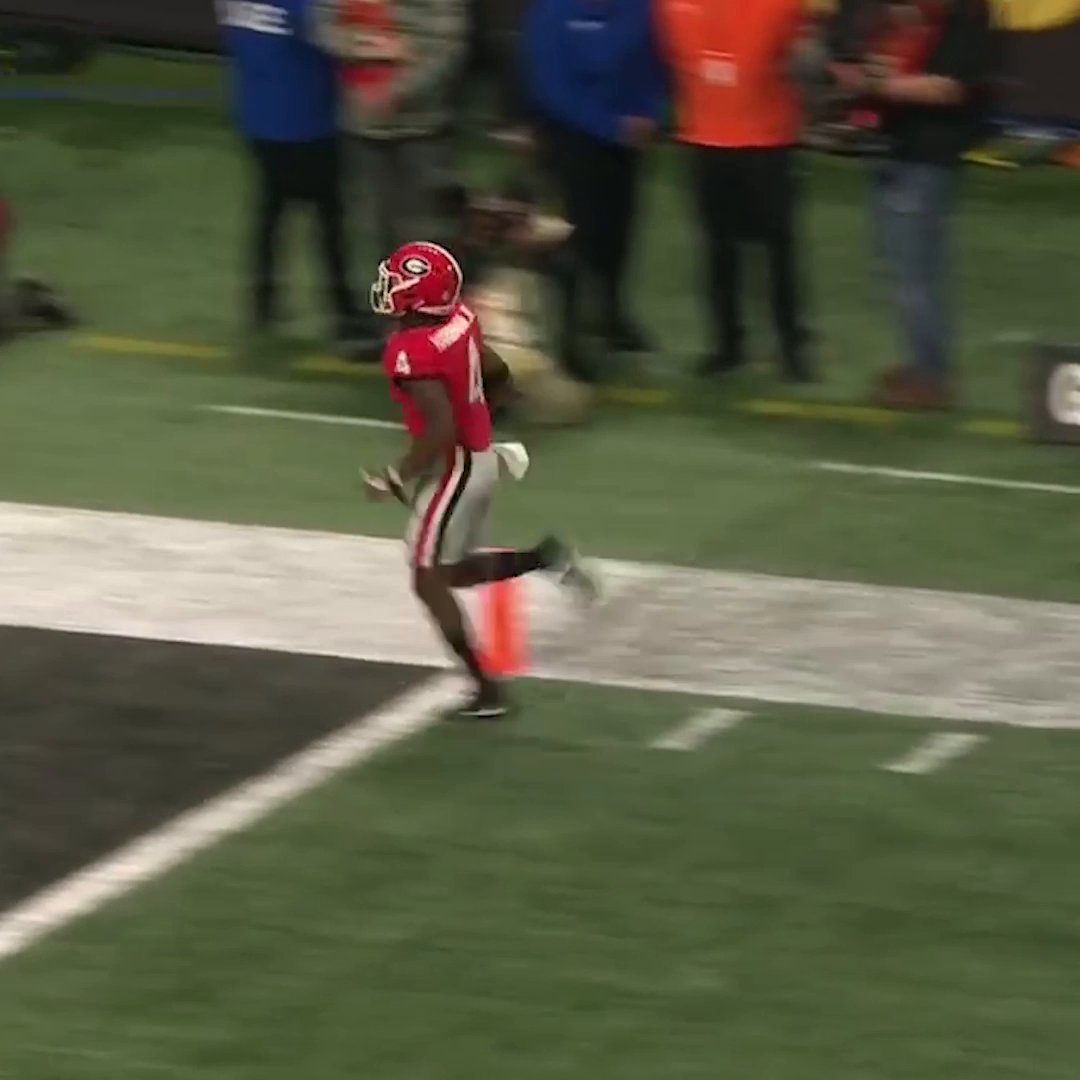 .Mecole Hardman Jr. has always been clutch 😏 Georgia Football