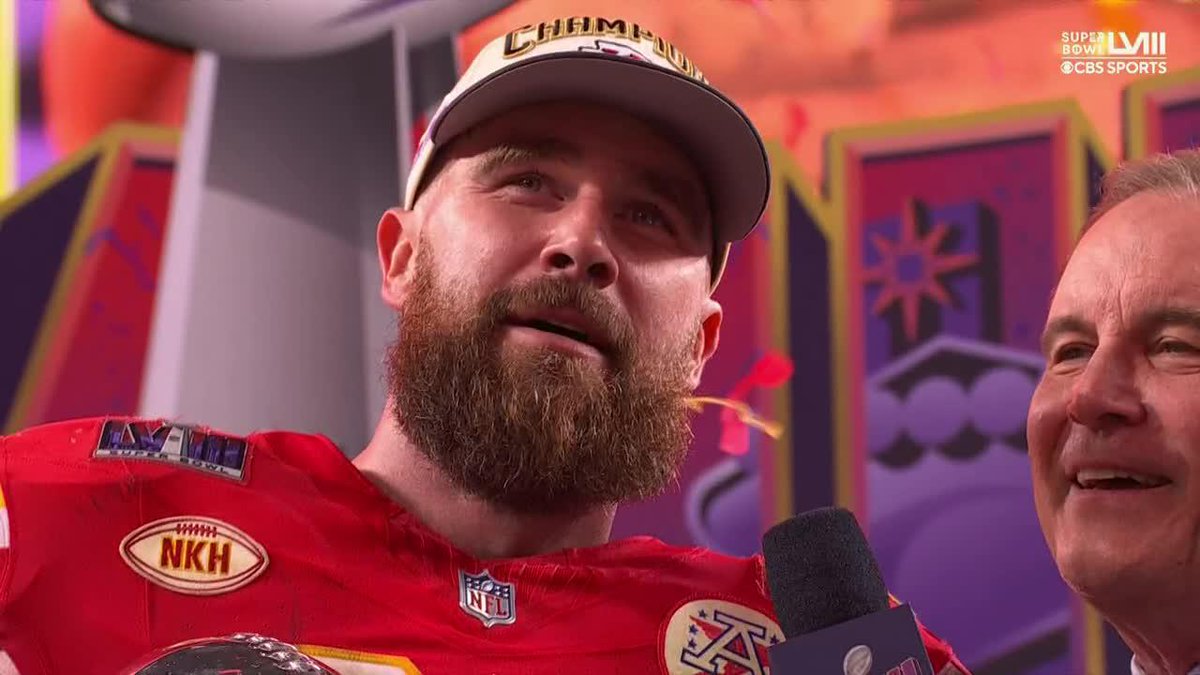 "YOU GOTTA FIGHT FOR YOUR RIGHT TO PARTY". Travis Kelce