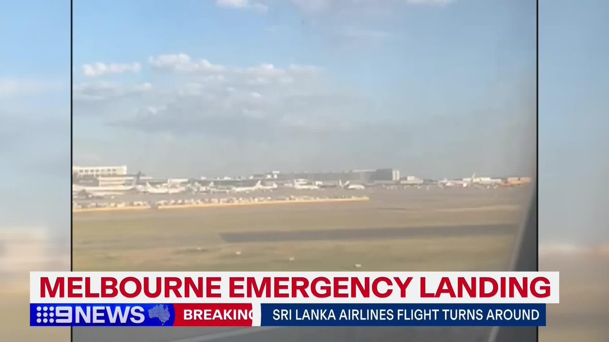 #BREAKING: A flight has been forced to make an emergency landing at Melbourne Airport. Mia Tyquin #9News