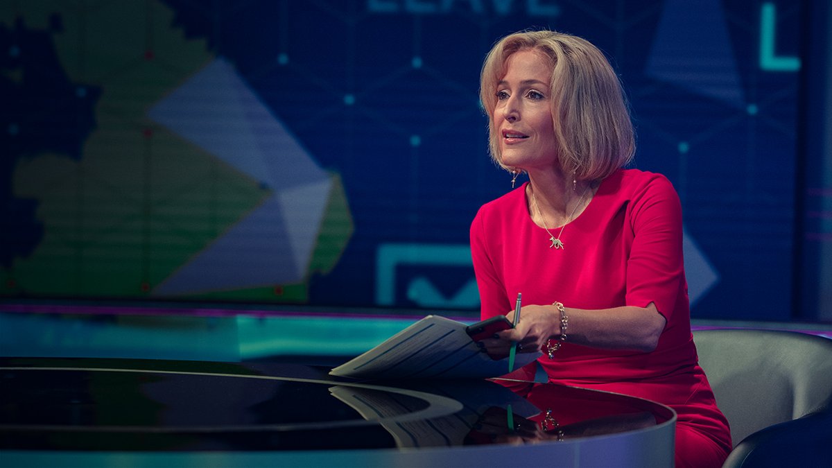 To get an interview this big, you have to be bold. Inspired by Prince Andrew's infamous Newsnight interview comes a new film starring Gillian Anderson, Keeley Hawes, Billie Piper and Rufus Sewell. Scoop premieres April 5.