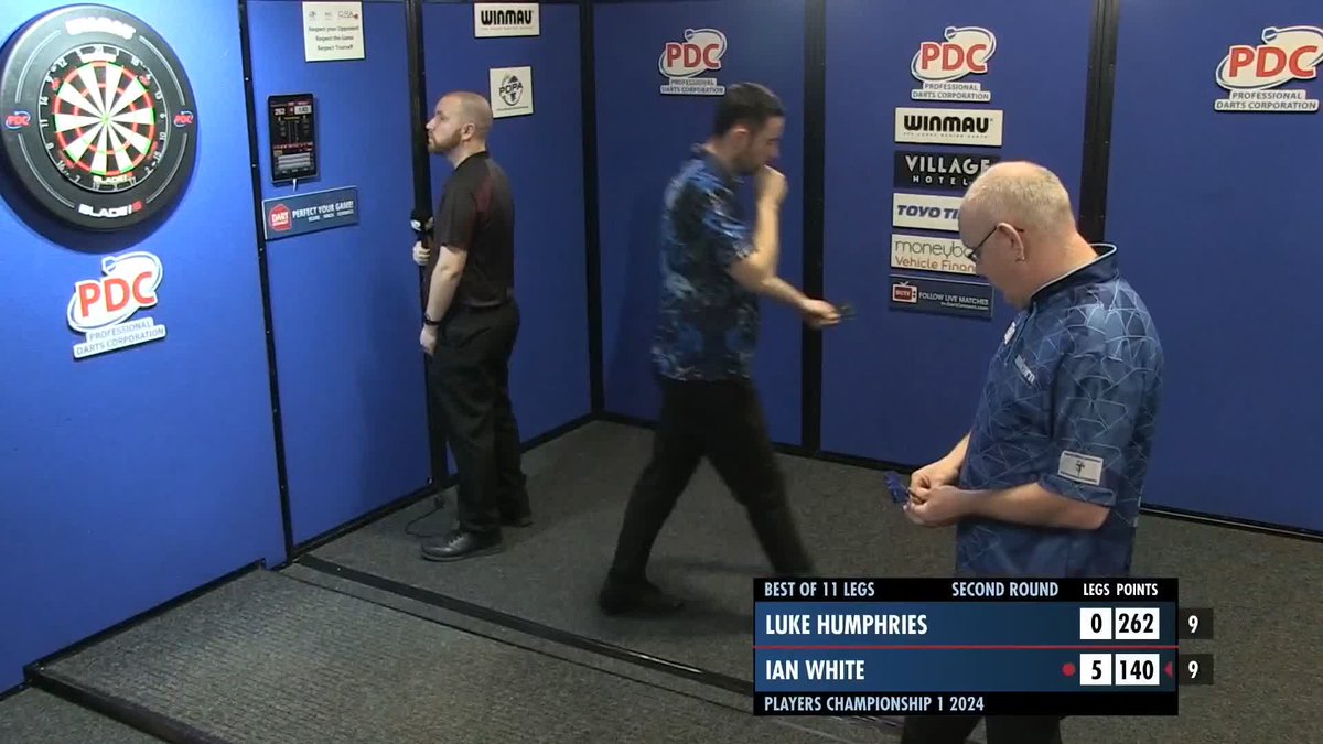 DIAMOND WHITEWASHES HUMPHRIES! 😱 Ian White completes a 6-0 demolition of World Champion Luke Humphries! Who saw that coming?! 🤯 📺 📋 #PC1
