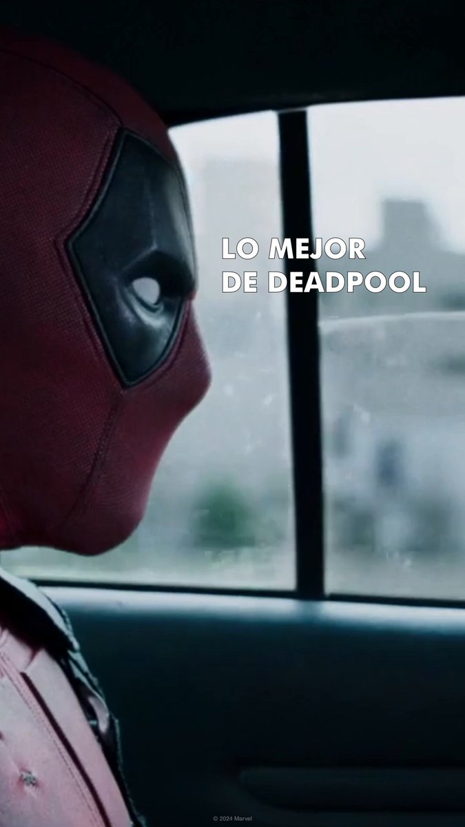 Una de las razones por la cual Wade es nuestro favorito 😎 #Deadpool, disponible en Disney+ Latinoamérica.
