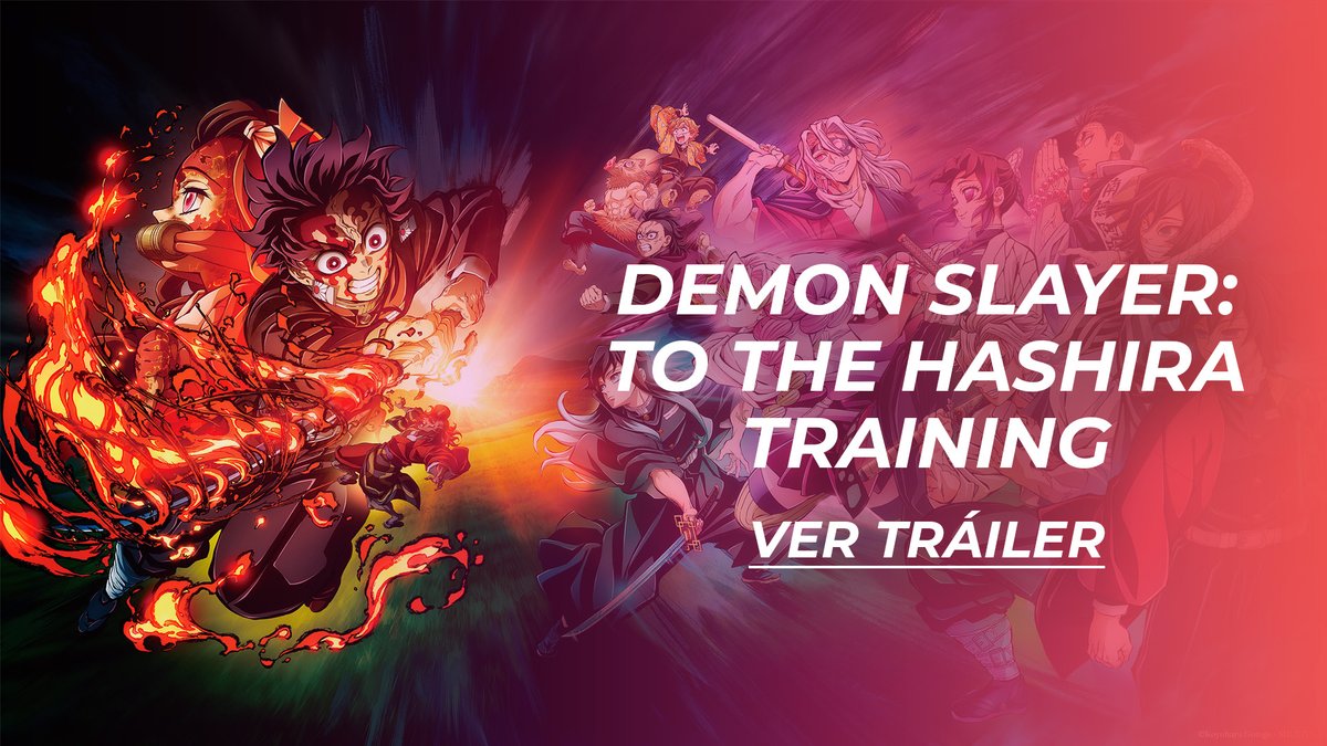 La aventura y la acción de #DemonSlayer ¡está por regresar! 🗡️🤯🤩 Entérate de todos los detalles de #ToTheHashiraTraining con mis amigos de Paloma & Nacho 👉