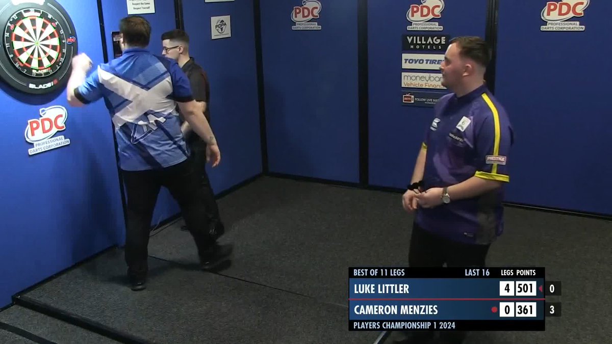 LUKE LITTLER MISSES D12 FOR ANOTHER NINE-DARTER! 🤯