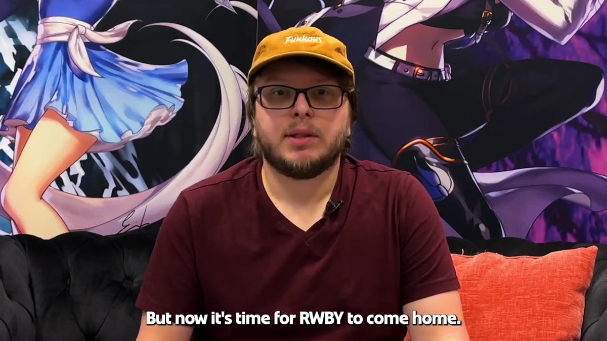 It’s time for RWBY to come home! ❤️🤍🖤💛 Starting March 30th, not only will all of RWBY Volume 9 be on Rooster Teeth free to watch (and re-watch 😉), we also have bonus content in store for FIRST members… Listen to find out more!