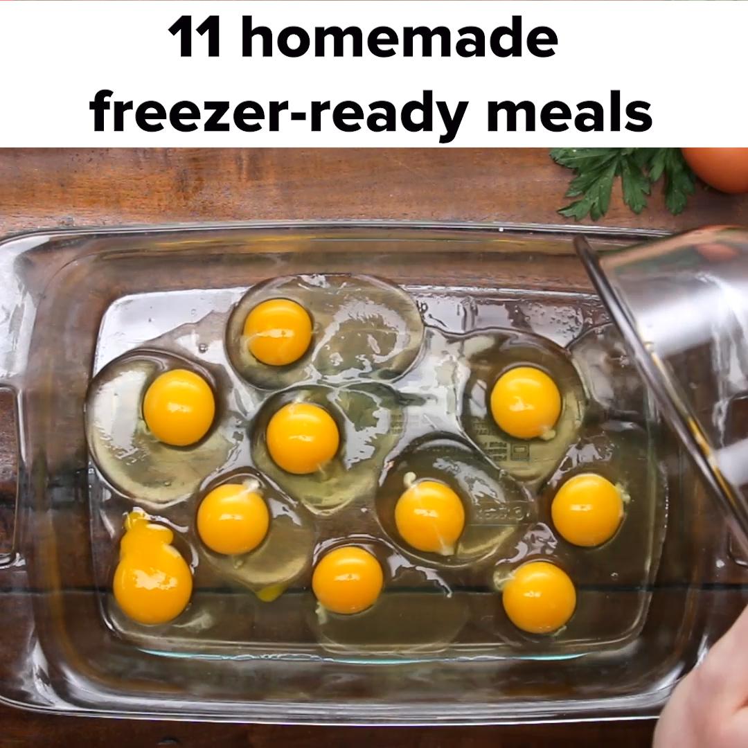 11 homemade freezer-ready meals