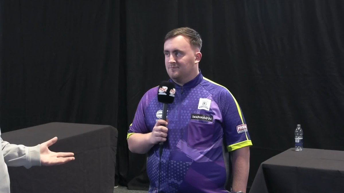 🗣️ "I know what I need to do to get into the World Matchplay and World Grand Prix..." Hear from 17-year-old sensation Luke Littler after his triumph at #PC1 on debut!