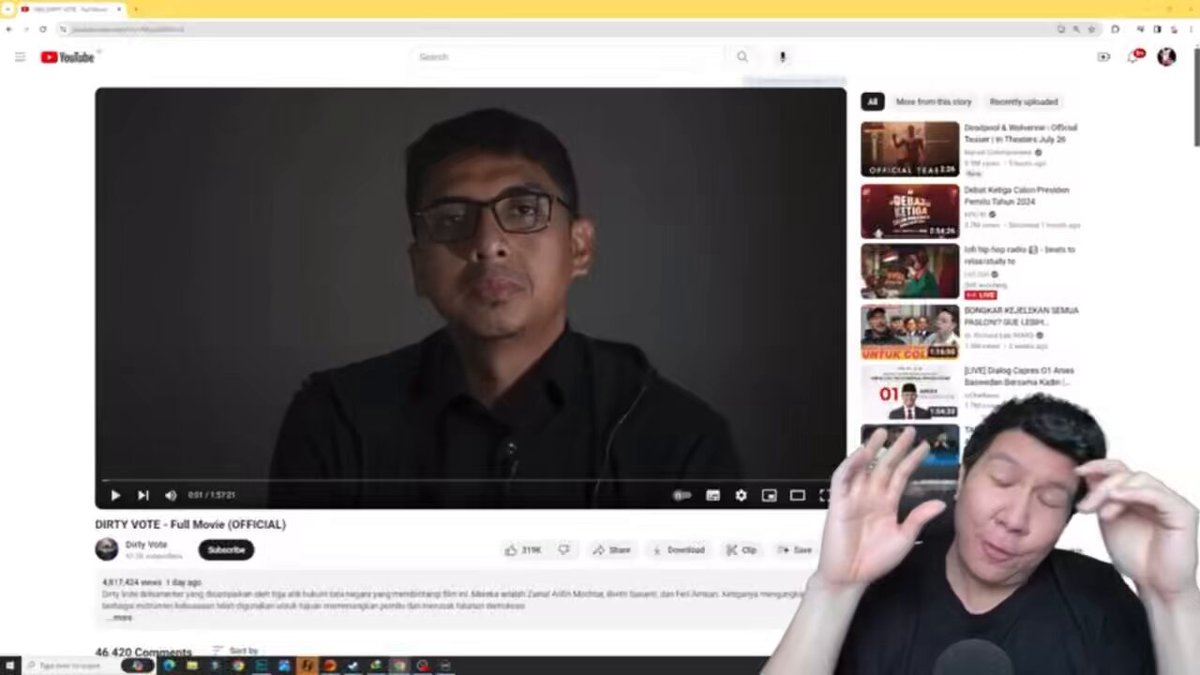 The Greatest of All Time Has Spoken. Suka gak suka. Cara narik atau memberi pemahaman ke generasi yang lebih muda justru lewat Windah. Untung bliyo ini kasih horizon aja buat audiensnya. Kalau dia kasih tau pilihan dia apa kayaknya udah pasti diikutin.
