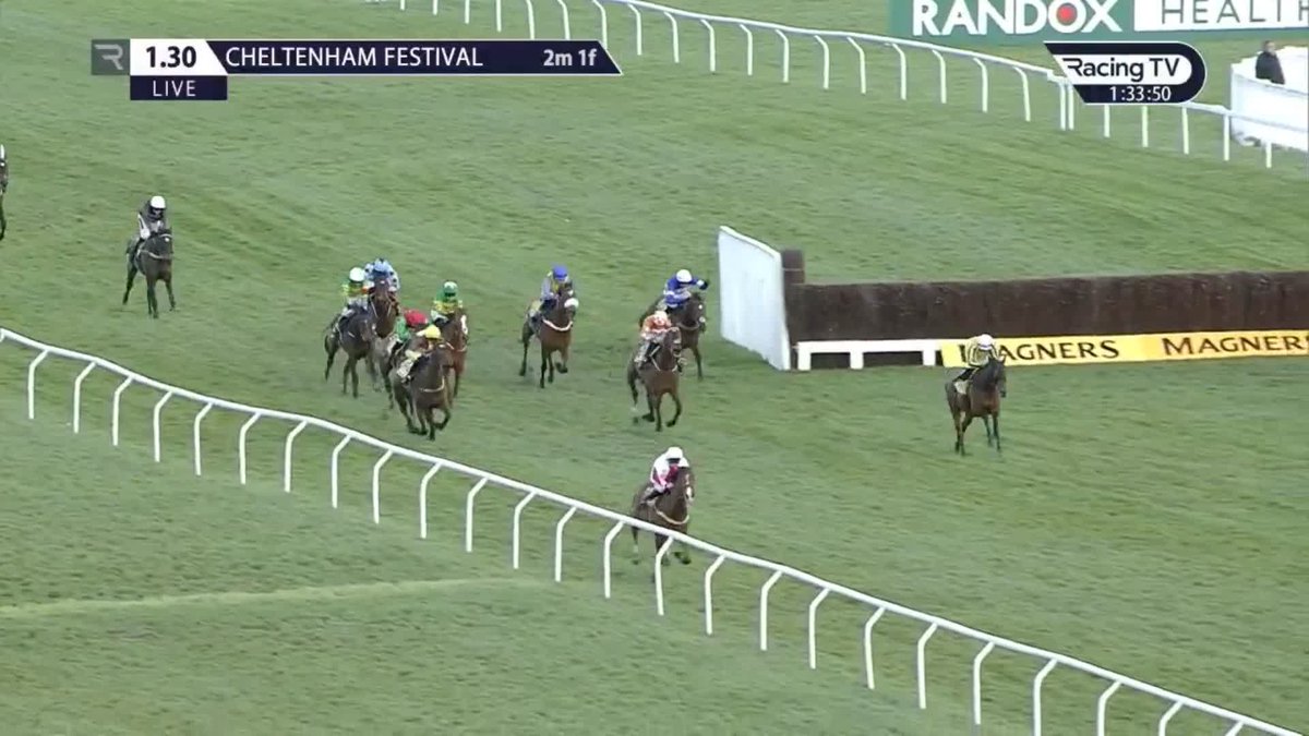 ๐ญ I'll never forget the pain GOSHEN unseating Jamie Moore at the last hurdle caused me at Cheltenham. #CheltenhamFestival