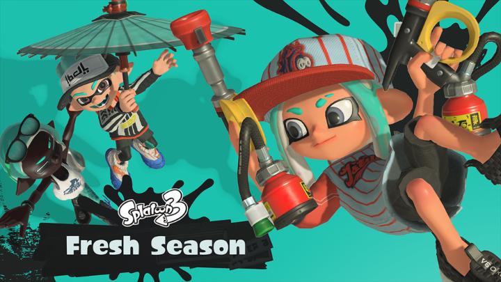 A new #Splatoon3 season begins on 3/1, and the Spring 2024 Fresh Season trailer has sprung! Enjoy the new song, take a look at what’s coming, and prepare your outfits accordingly!