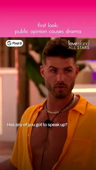 First Look: Josh and Georgia H clash after accusations of game playing 🫣 Will they see eye to eye? Find out tonight at 9pm on ITV2 and ITVX #LoveIsland #AllStars