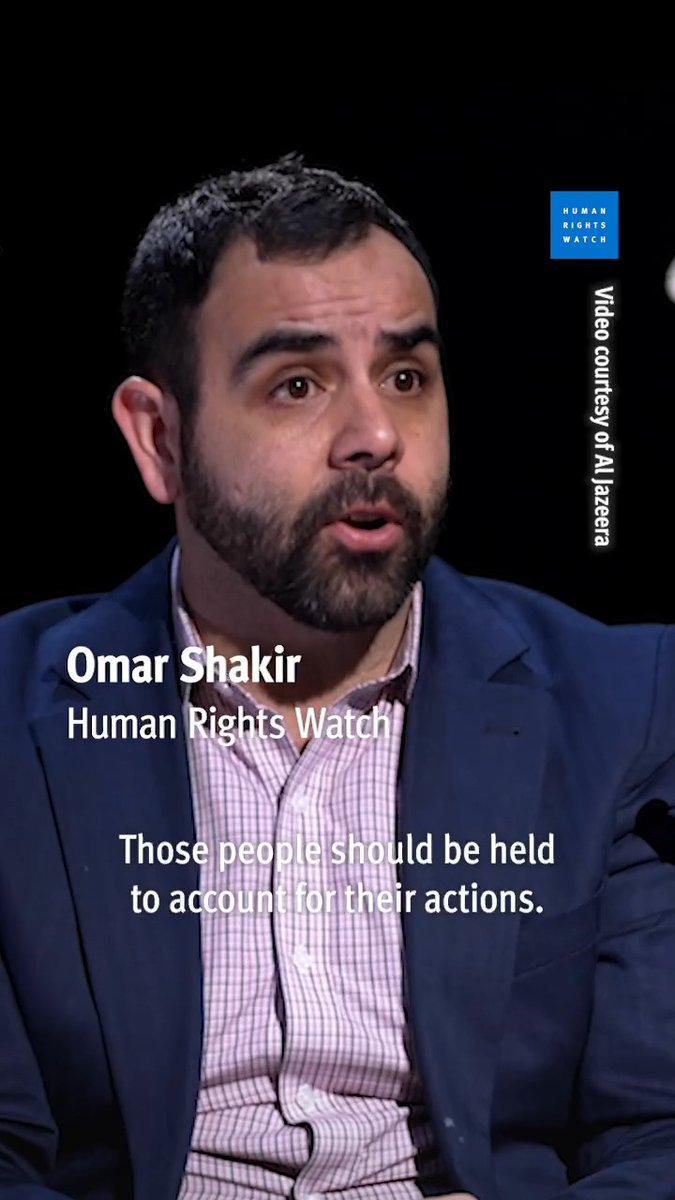 "If the world allows this to continue without consequences, this will affect far more than the civilians who live in Israel/Palestine. It will undermine the protection of civilians everywhere around the world." ~ Omar Shakir