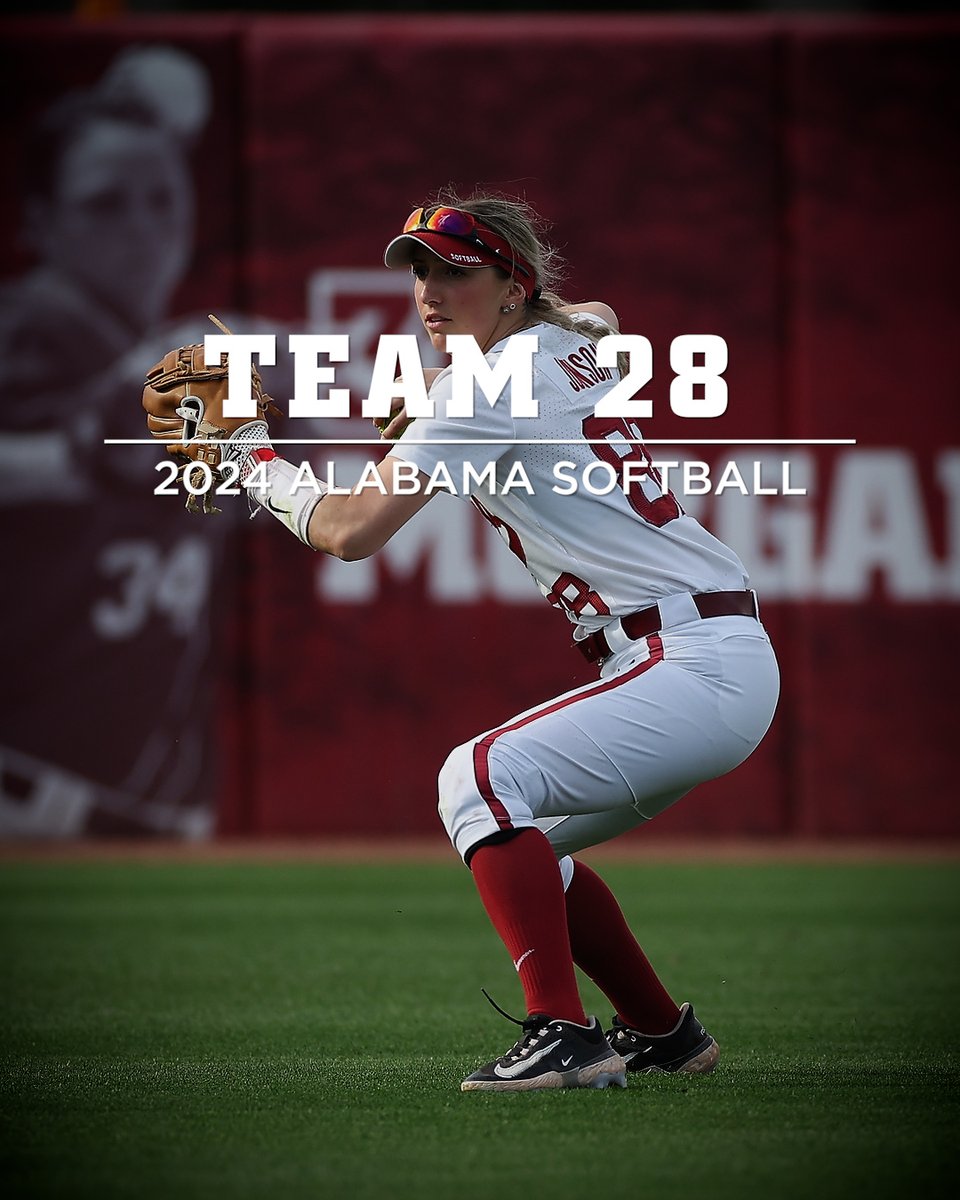 THIS. IS. TEAM 28. 😤 A new all-access series starts Thursday! #RollTide | Alabama Softball