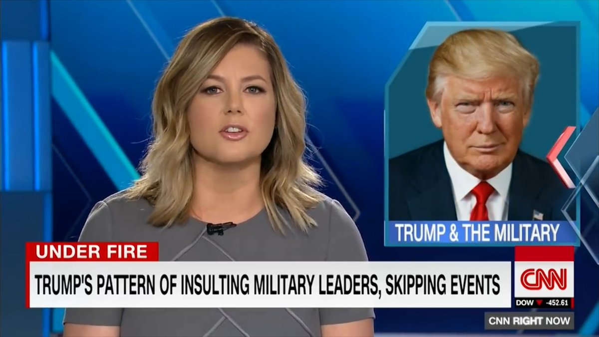 With Donald Trump, it's a pattern of disrespect for our veterans and military. See for yourself. ⬇️