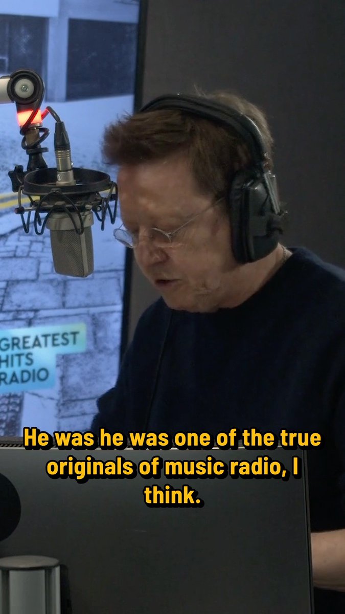 "He was one of the true originals of music radio..." @simonmayo We're incredibly saddened to hear of the passing of Steve Wright. Our thoughts are with his family, friends and fans.