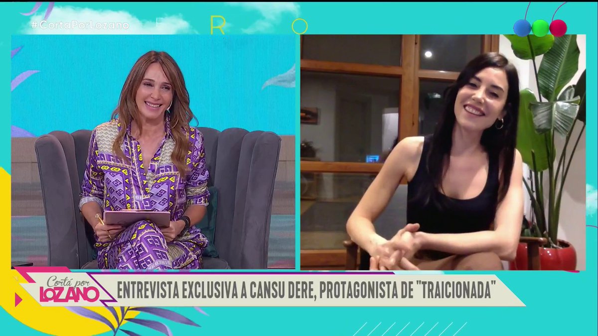 Ahora Vero Lozano en exclusiva con Cansu Dere, la actriz que interpretó a Asya en #Traicionada 😱 👉🏻Segui en vivo #CortaPorLozano en
