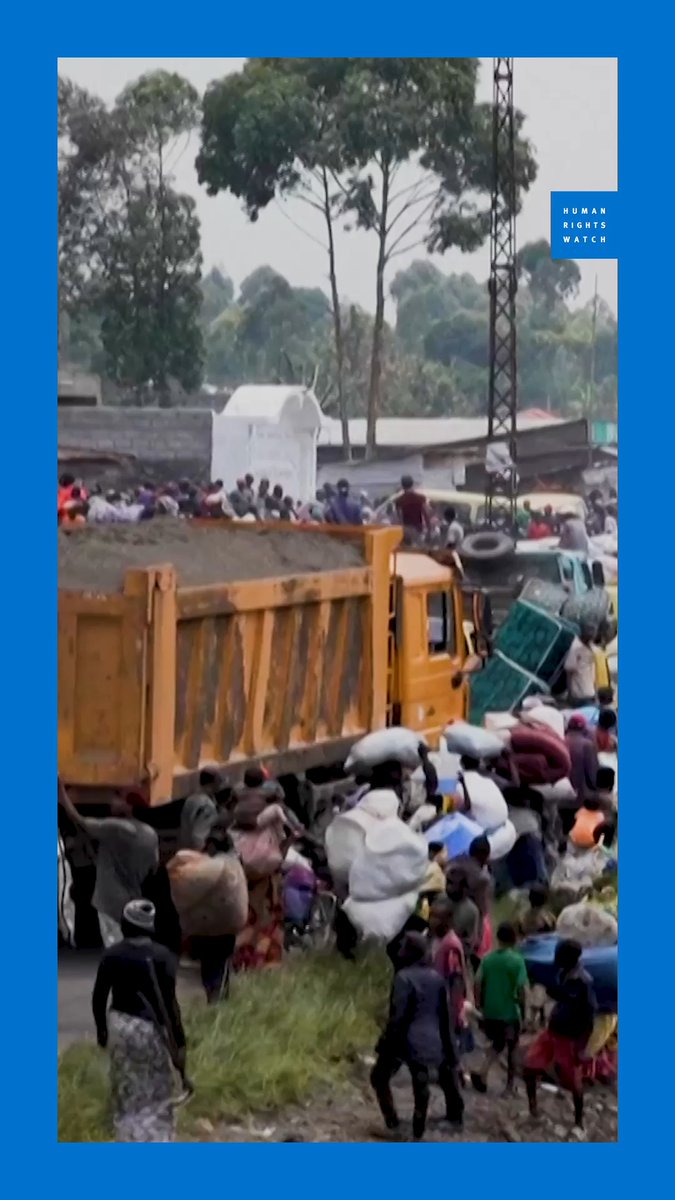 Democratic Republic of Congo: Heavy fighting between the Rwanda-backed M23 armed group and the Congolese army have caused tens of thousands of people to flee. Greater international pressure is needed for Rwanda to stop arming the M23.