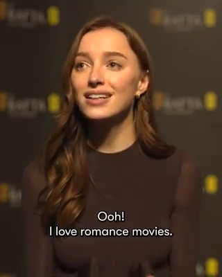 Some of our #EERisingStar nominees share their favourite rom-coms - it's Valentine's Day after all! 💘 Cast your vote before Friday 👉 ⭐️ Phoebe Dynevor ⭐️ Ayo Edebiri ⭐️ Jacob Elordi ⭐️ Mia McKenna-Bruce ⭐️ Sophie Wilde #EEBAFTAs