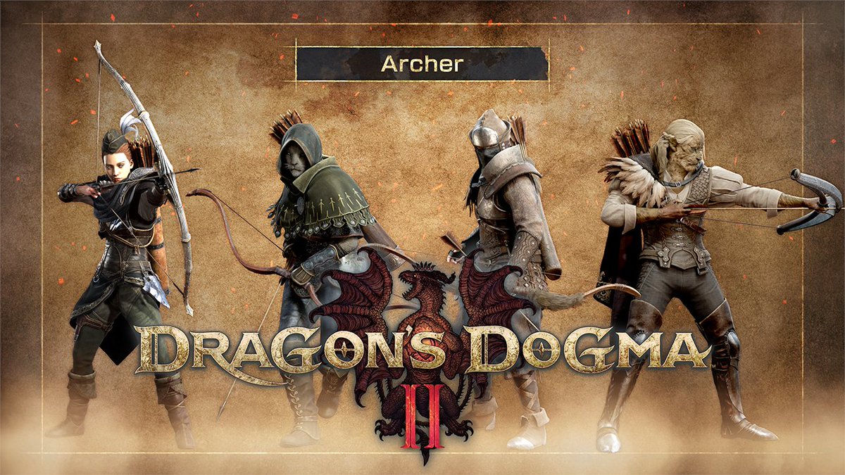 #DD2 Vocation Spotlight - The Archer 🏹 This vocation specializes in long-range attacks using a bow and arrow. They attack from afar and can target enemies in high positions. They are crucial in supporting the frontline, and can create opportunities for allies to strike.