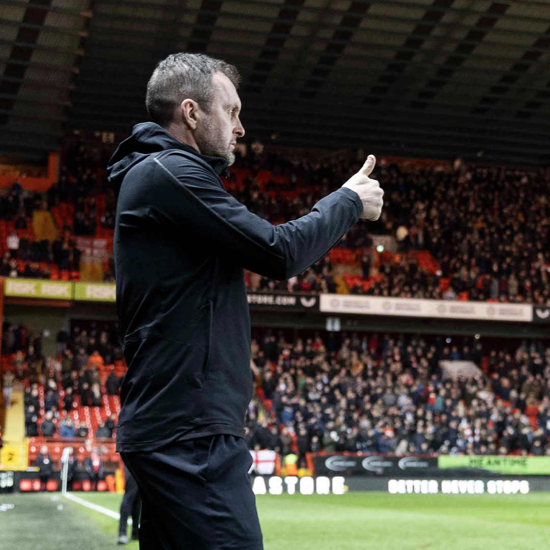 Nathan's reaction to FreddieLadapo's leveller 🙌 #cafc