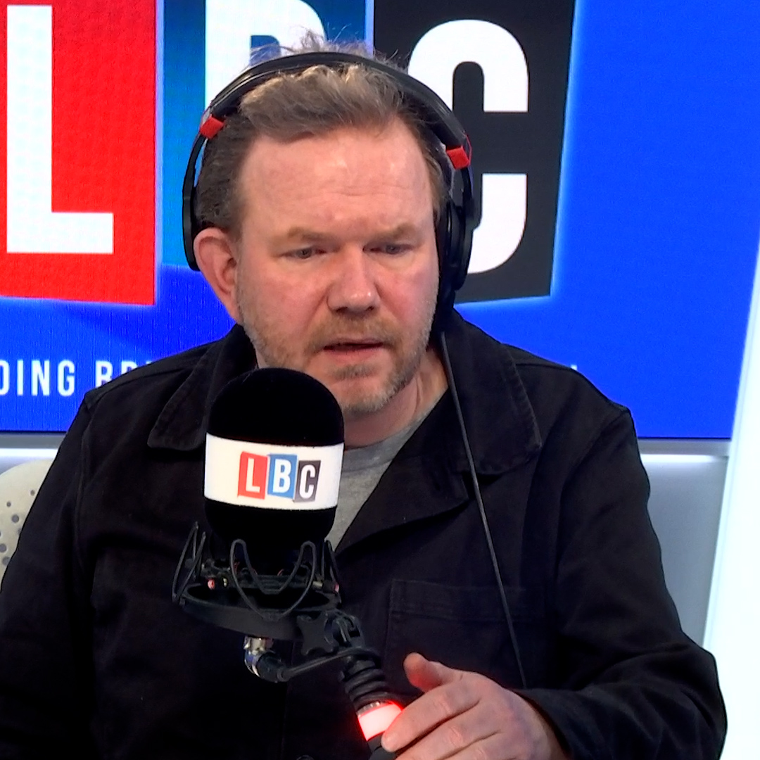 'It describes one of the characters as having a proud nose.' James O'Brien reads from a book evoking great levels of 'anti-Semitism', including 'Jewish oligarchs fiddling with election figures', before revealing it wasn't written by a Labour candidate but former PM Boris Johnson.