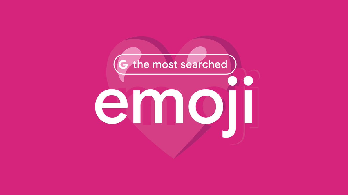 What better way to celebrate Valentine’s Day than with the most searched emoji? Here’s to everyone sharing the ❤️ today. #MostSearched