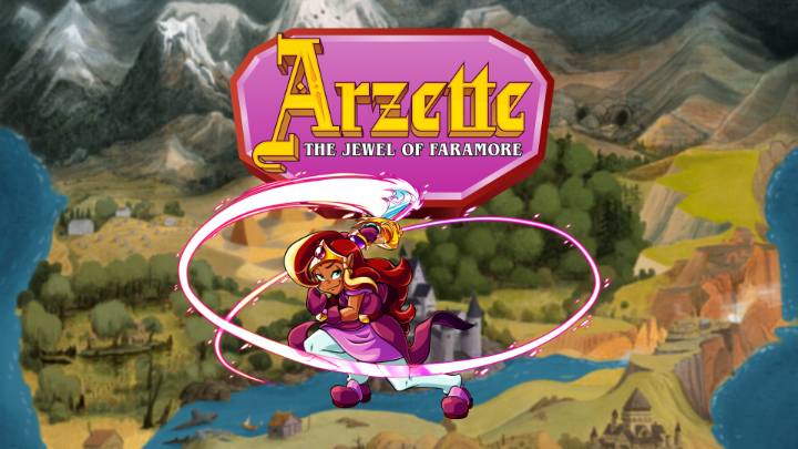 Play as princess Arzette as she travels through breathtaking locations filled with scum, villainy, and secrets. Restore harmony to the land in Arzette: The Jewel of Faramore! Available now on #NintendoSwitch! 👑: