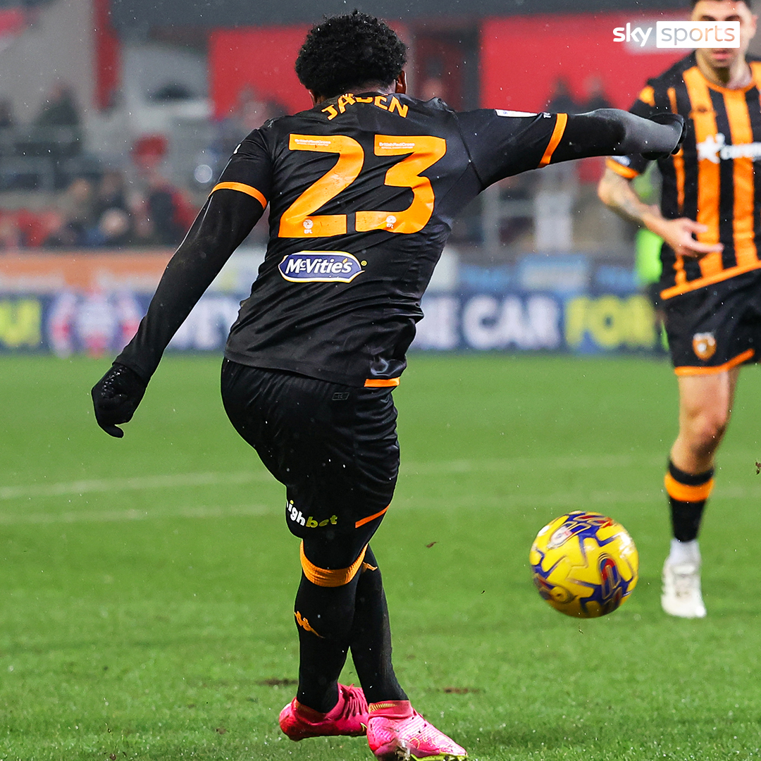 The EFL have ruled that Jaden Philogene did score Hull City’s equaliser at Rotherham last night ⚽✅ Philogene produced a nutmeg and a Rabona, which deflected off two players being going in. It was originally given as a Cameron Humphreys own goal.