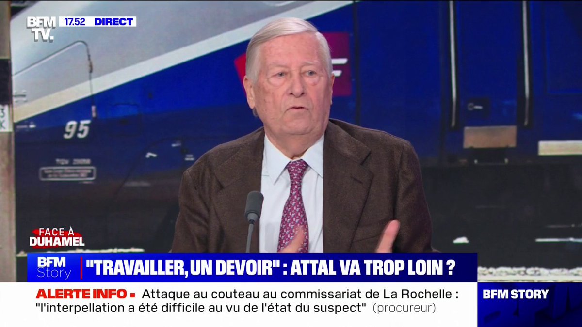 "La grève à la SNCF est clairement impopulaire (...) La direction avait franchement négocié et beaucoup donné (...) Encore une grève comme ça et je suis sûr qu'il va y avoir une proposition de loi pour interdire les grèves à la SNCF pendant les vacances"